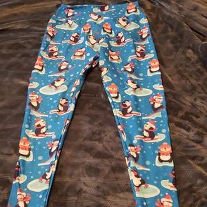 Penguin winter leggings